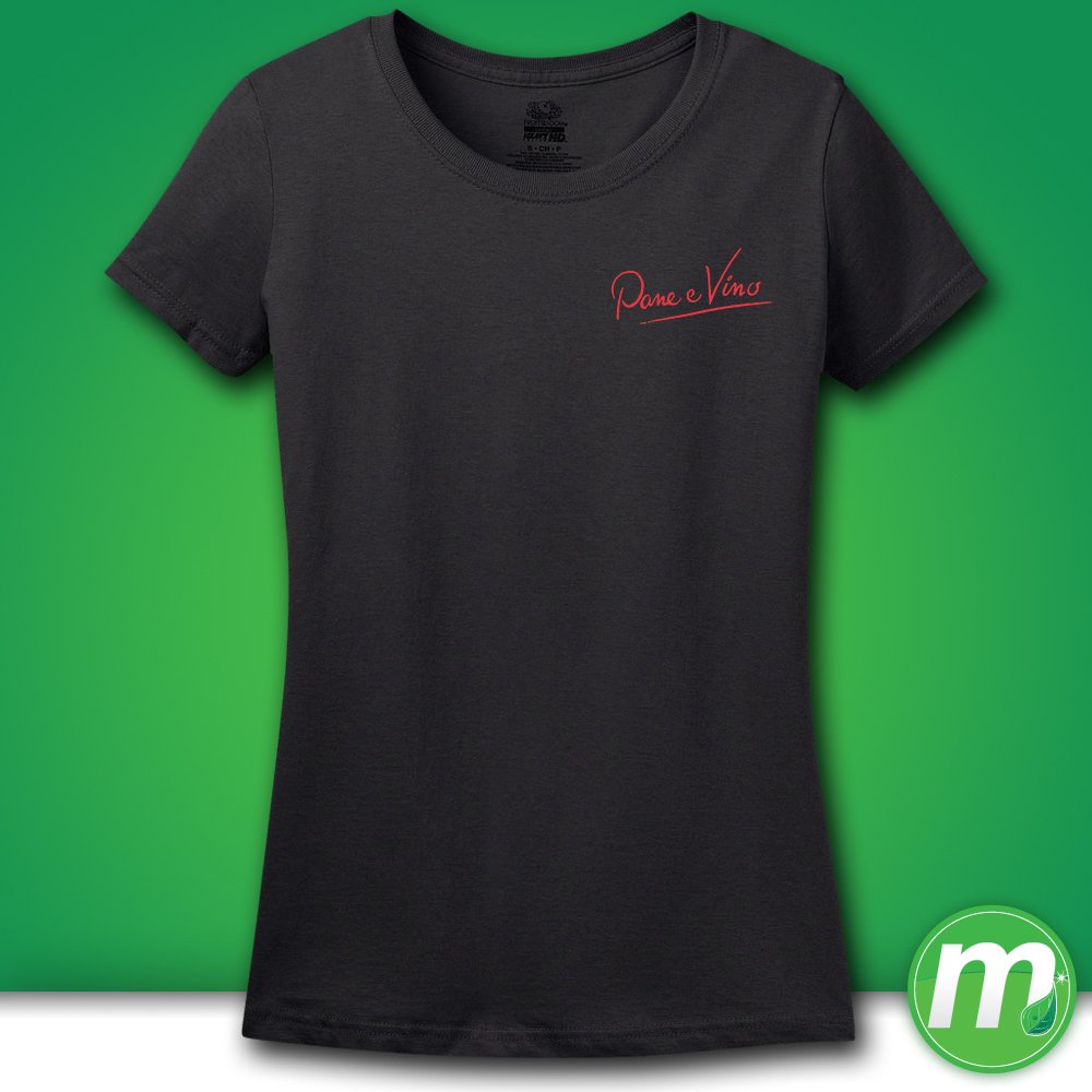 Minty Tees work for Pane e Vino